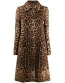 leopard print coat