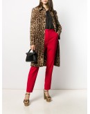 leopard print coat