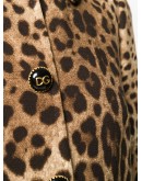 leopard print coat