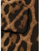 leopard print coat
