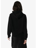 logo print hoodie