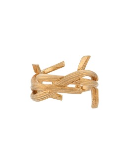 interlaced monogram ring