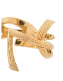 interlaced monogram ring