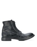 Misnk vintage-effect ankle boots