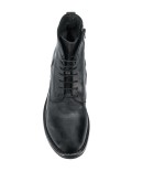 Misnk vintage-effect ankle boots