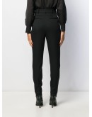 high-waist tapered trousers