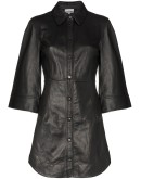 wide-sleeve mini dress