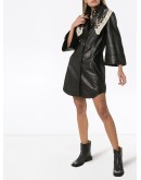 wide-sleeve mini dress