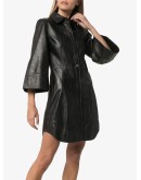 wide-sleeve mini dress