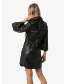 wide-sleeve mini dress