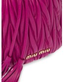 matelassé bucket bag