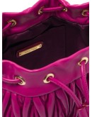 matelassé bucket bag