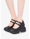 platform sole pumps