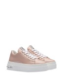 crystal embellished platform sneakers