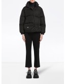 Nylon puffer jacket