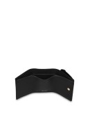 saffiano finish tri-fold wallet