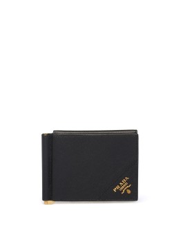 detachable money clip bi-fold wallet
