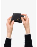 detachable money clip bi-fold wallet