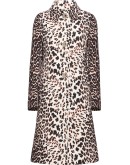 Natté gabardine coat