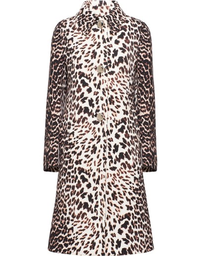 Natté gabardine coat