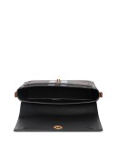 monogram stripe E-canvas note crossbody bag