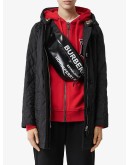 Diamond Quilted Thermoregulated Hooded Coat