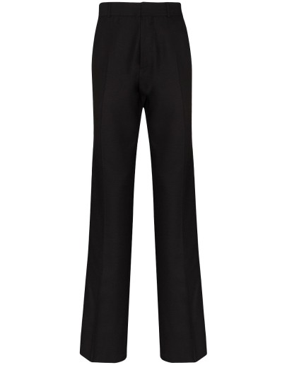 guitar-strap stripe tailored trousers
