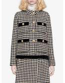 houndstooth tweed jacket