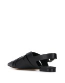 Deanna woven ballerina shoes