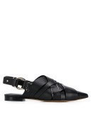 Deanna woven ballerina shoes