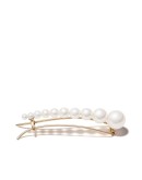 10kt yellow gold freshwater pearl hairclip