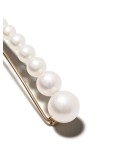 10kt yellow gold freshwater pearl hairclip