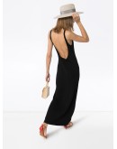 low back maxi dress