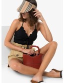 Broadway lace-up halterneck swimsuit