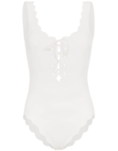 Palm Springs tie-front swimsuit 