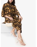 floral-print shirt