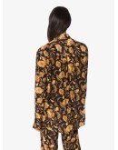 floral-print shirt