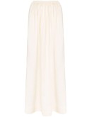 high-waisted maxi skirt