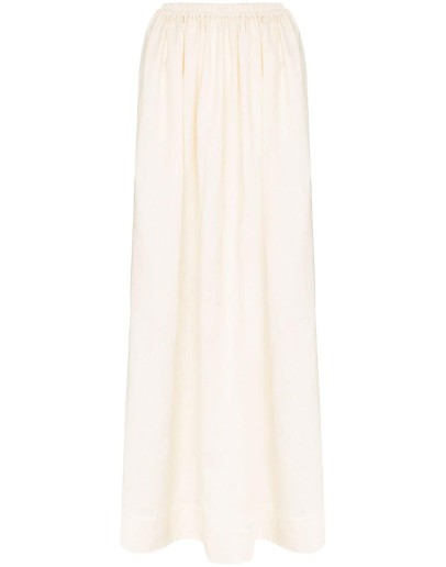 high-waisted maxi skirt