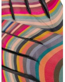 striped gloves