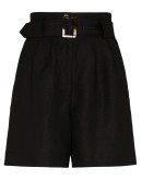 paperbag belted shorts