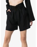 paperbag belted shorts