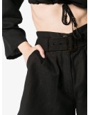 paperbag belted shorts