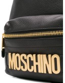 lettering logo backpack