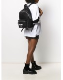 logo print backpack