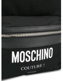 logo print backpack