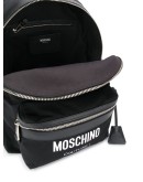logo print backpack