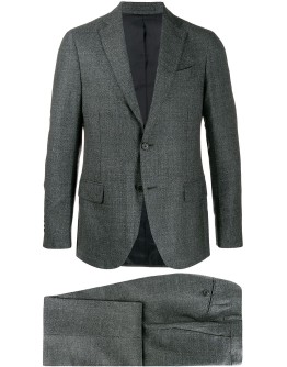 fitted two-piece suit