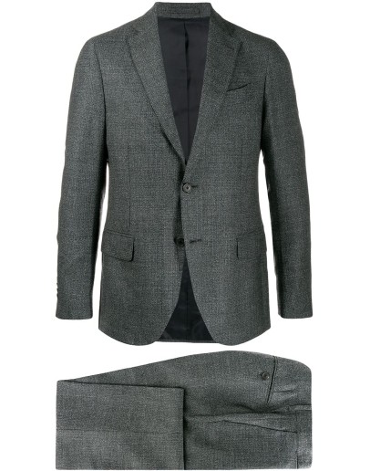 fitted two-piece suit