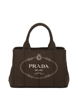 logo-print tote